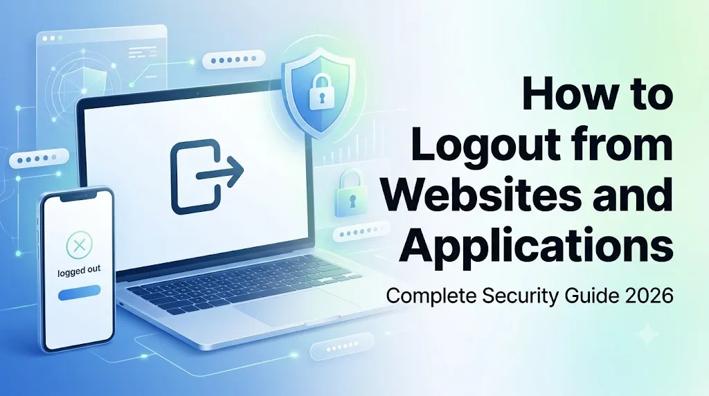 How to Logout from Websites and Applications Safely (Step-by-Step Guide)